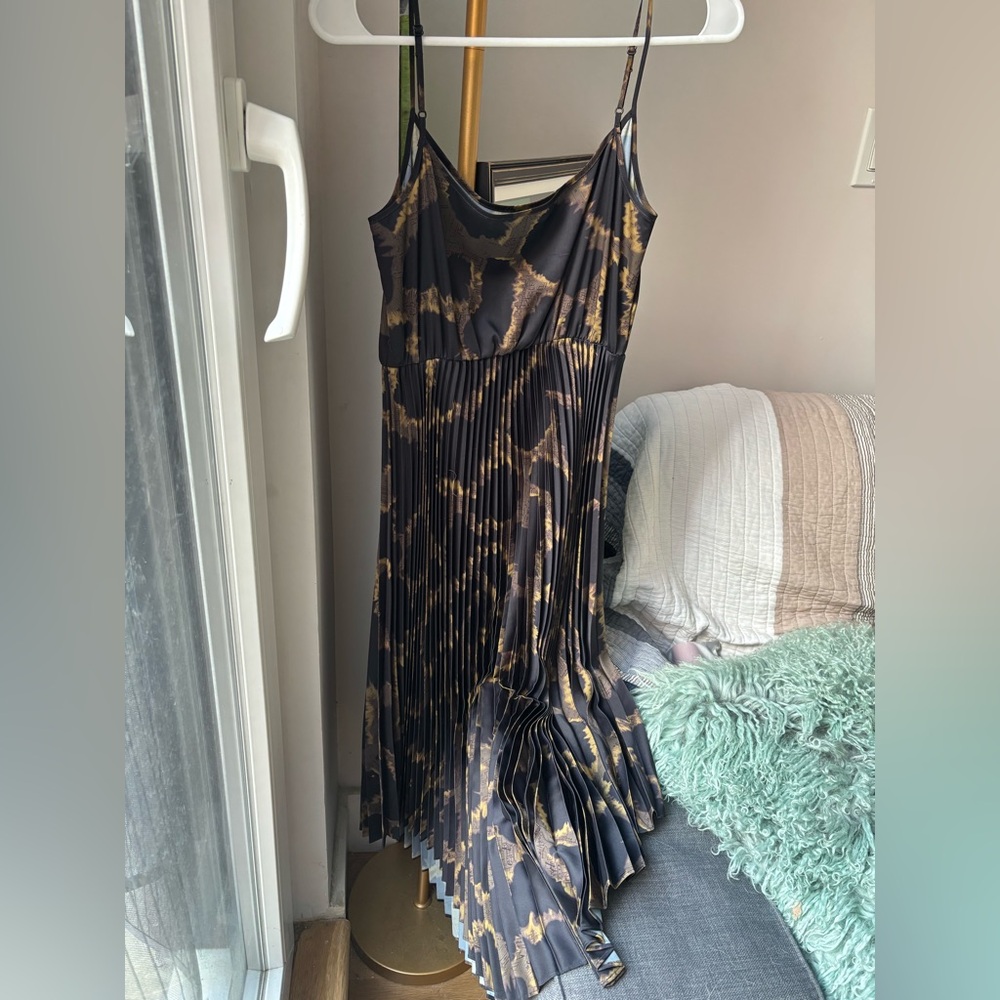 All Saints Tiered Midi Dress
